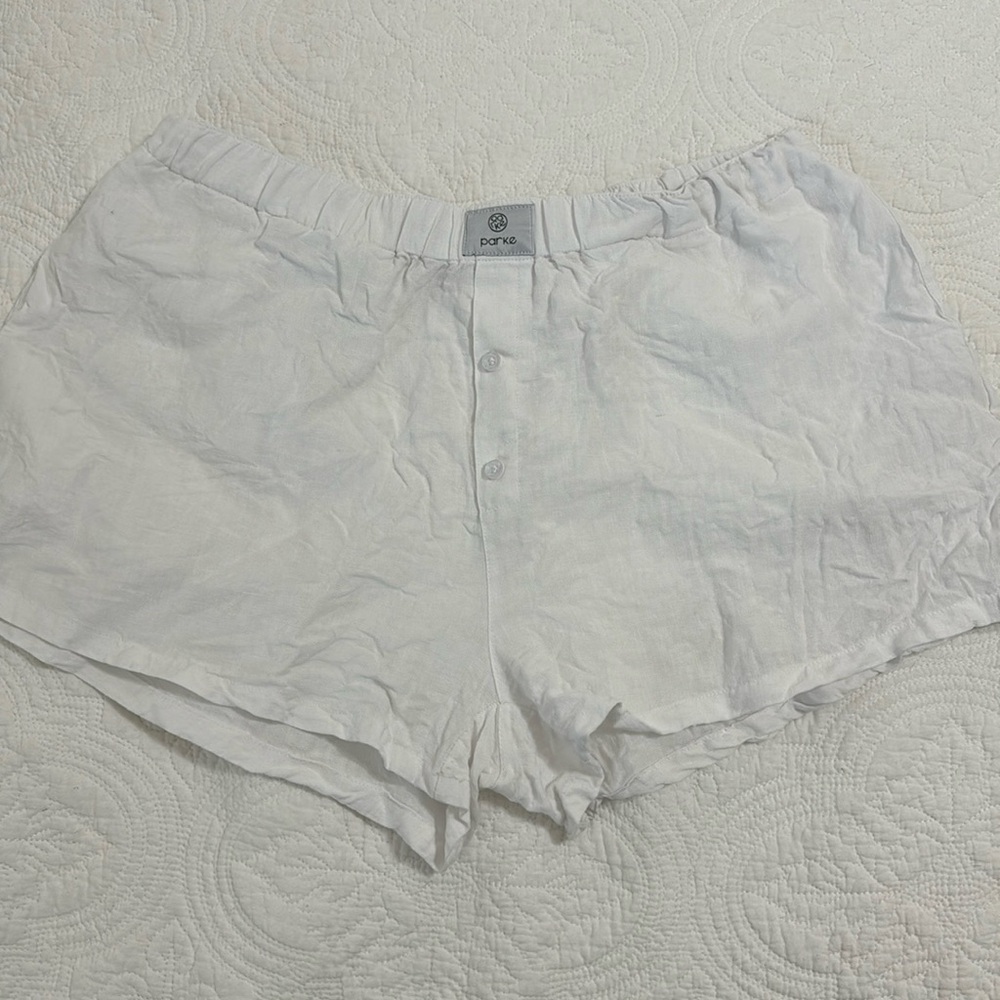 Parke Linen Boxer Shorts